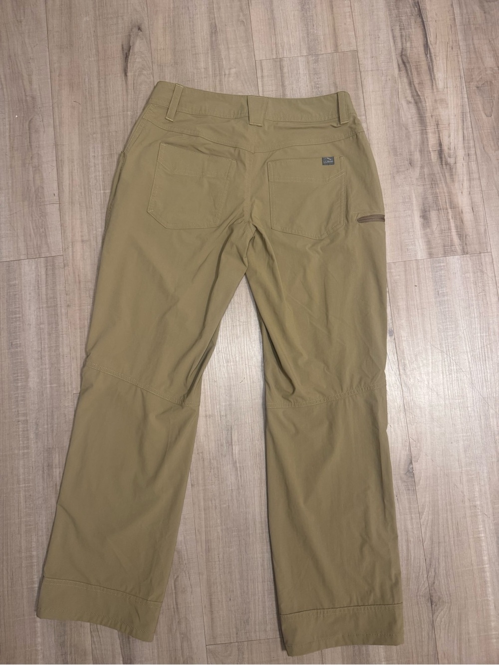 L.L.Bean No Fly Zone Hiking Pants Khaki Women’s 2 Petite - Picture 3 of 10